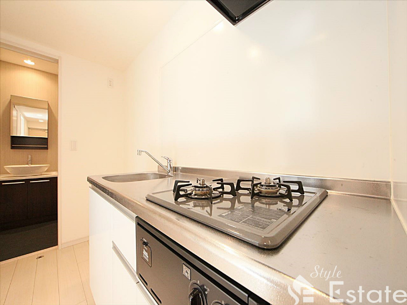 キッチン(ガス2口コンロ)