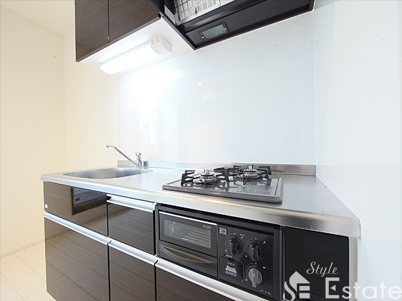 キッチン(ガス2口コンログリル付き)