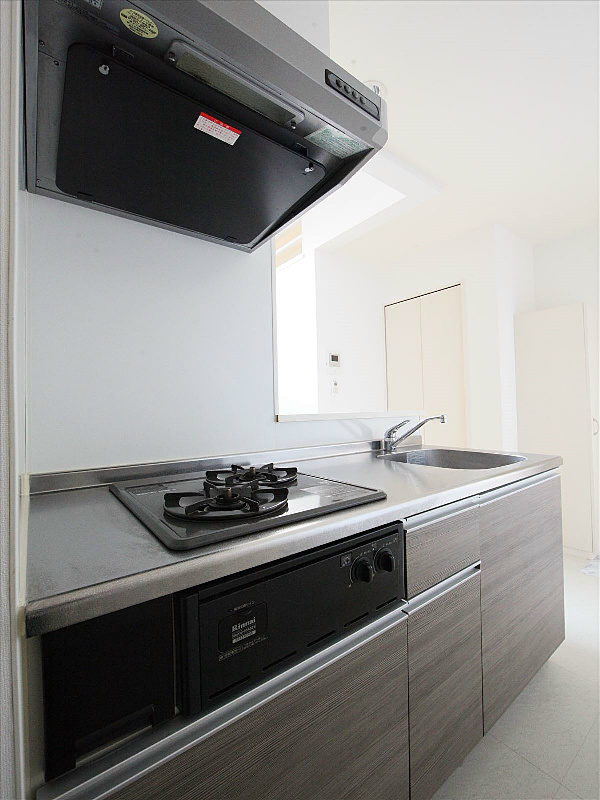 システムキッチン(2口コンロ)