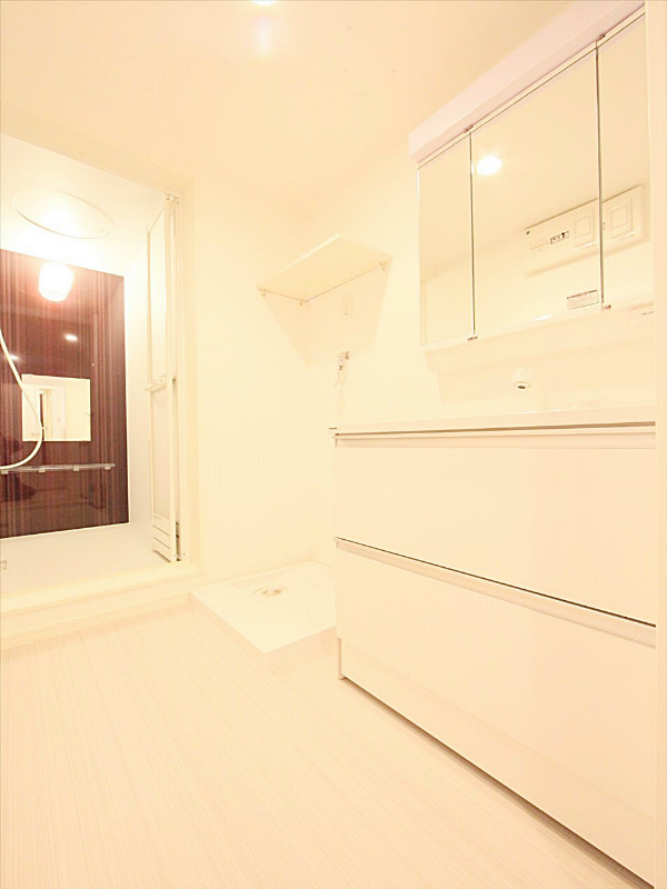 洗面脱衣場 オシャレな洗面台