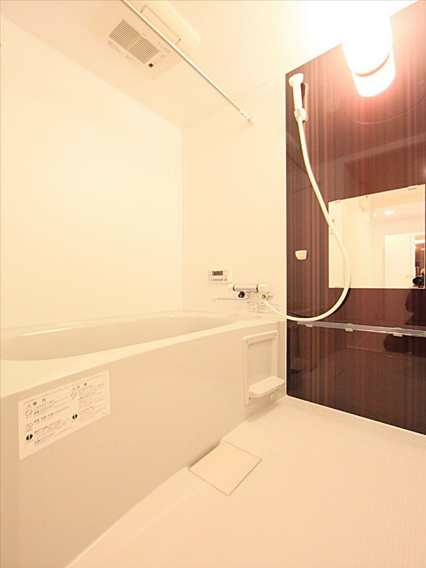 追い焚き機能付きバスルーム