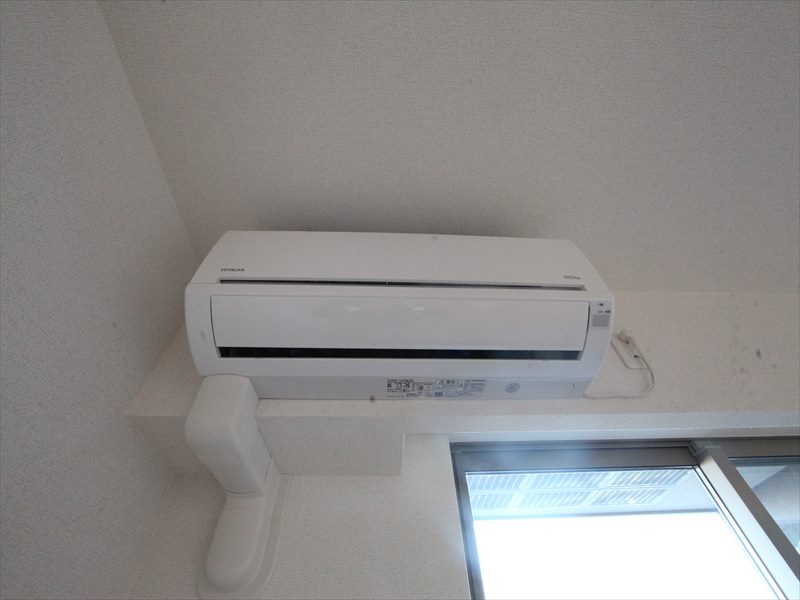 エアコン 室内干し付