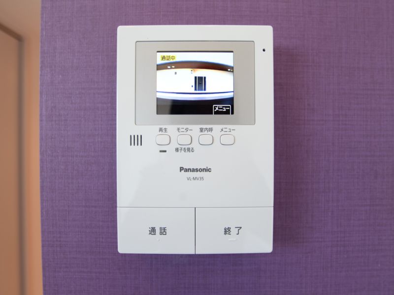 モニター付きインターホン
