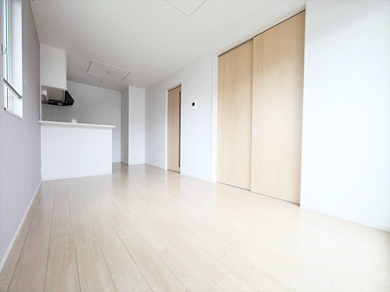 モデルルーム リビング エアコン付