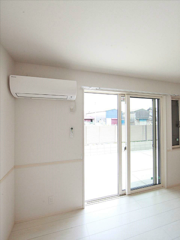 エアコンついてます