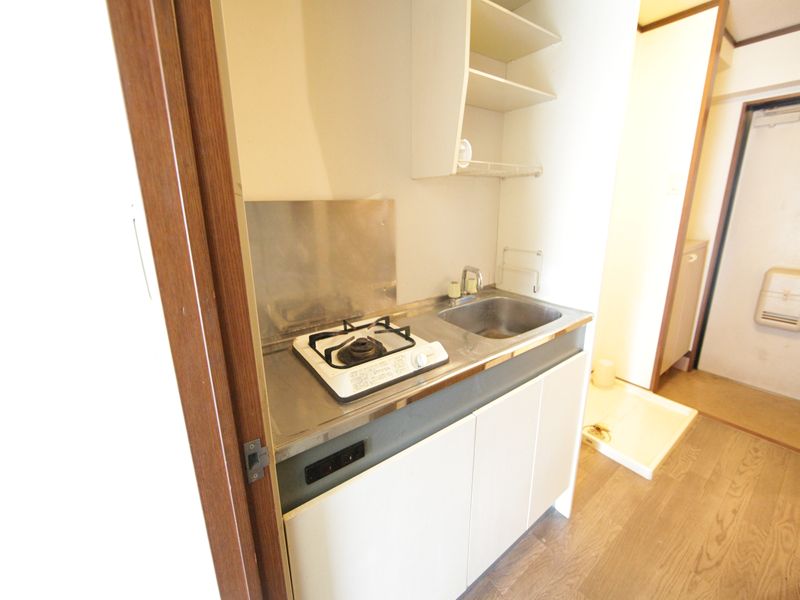 1口ガスコンロ付キッチン