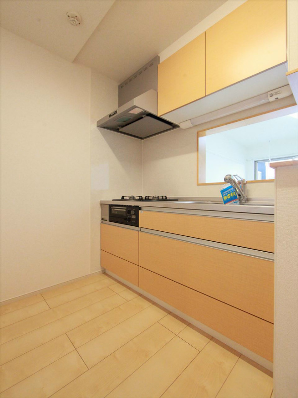 システムキッチン(2口コンロ、グリル)