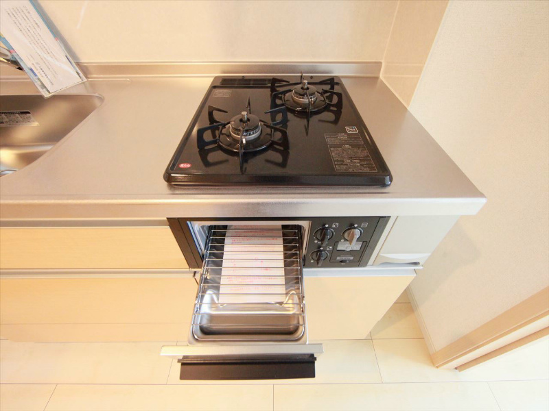 システムキッチン(2口コンロ・グリル)