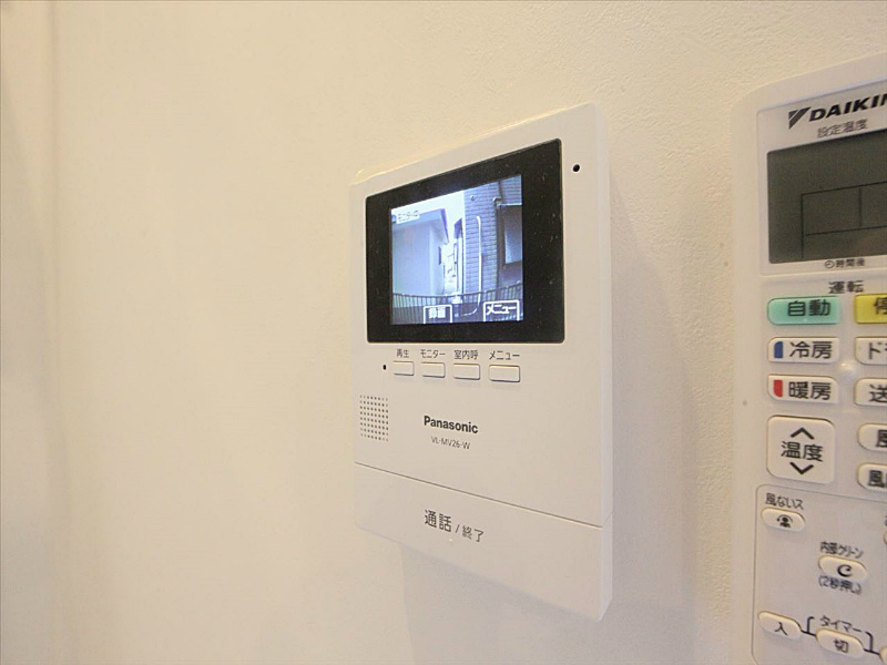 モニター付インターホン