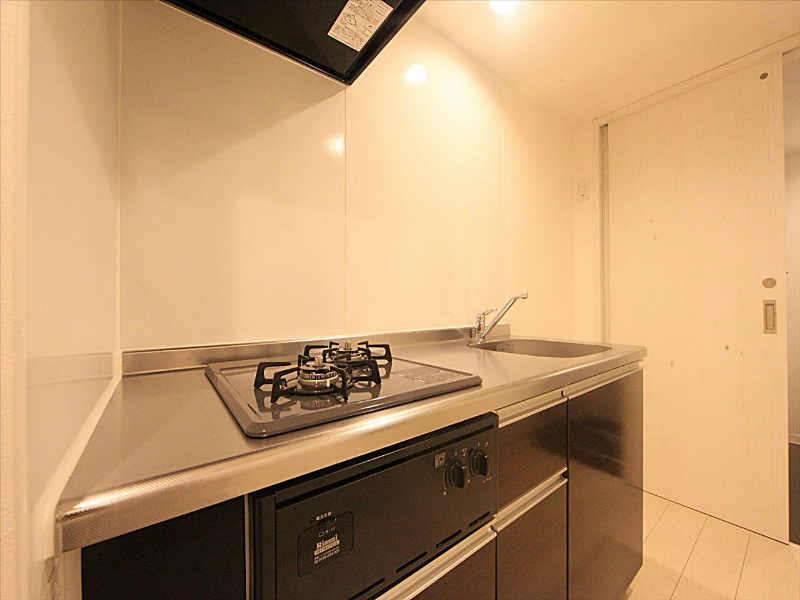 システムキッチン(2口コンロ・グリル付)