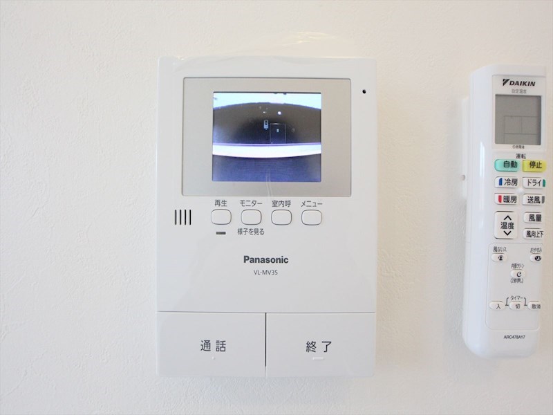 モニター付きインターホン