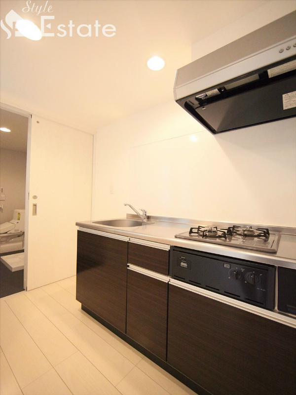 システムキッチン 2口コンロ付