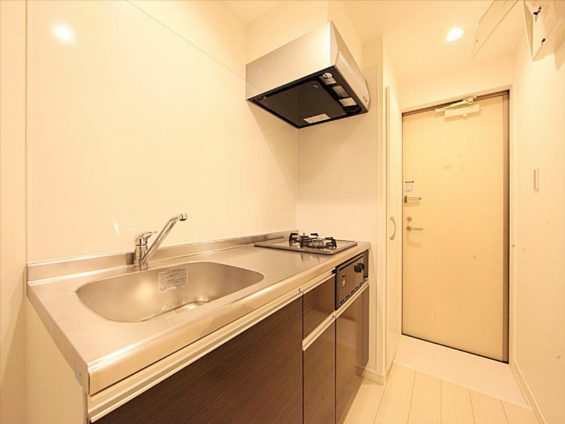 システムキッチン 2口ガスコンロ