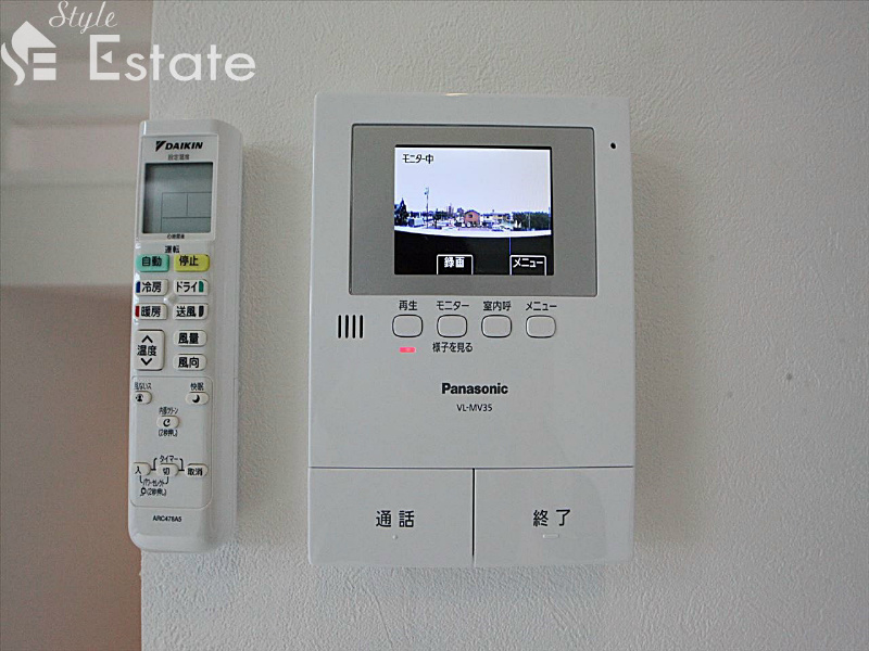 モニター付きインターホン