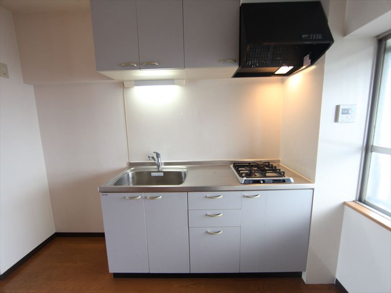 システムキッチン(2口ガスコンロ)