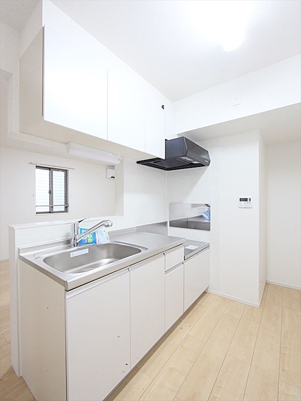 キッチン 2口ガスコンロ設置可