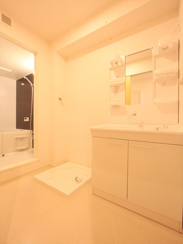 シャンプードレッサー 脱衣場