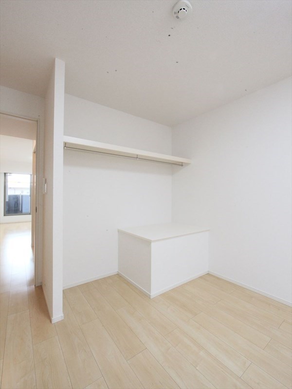 オープンクローゼット♪開放感がありますね