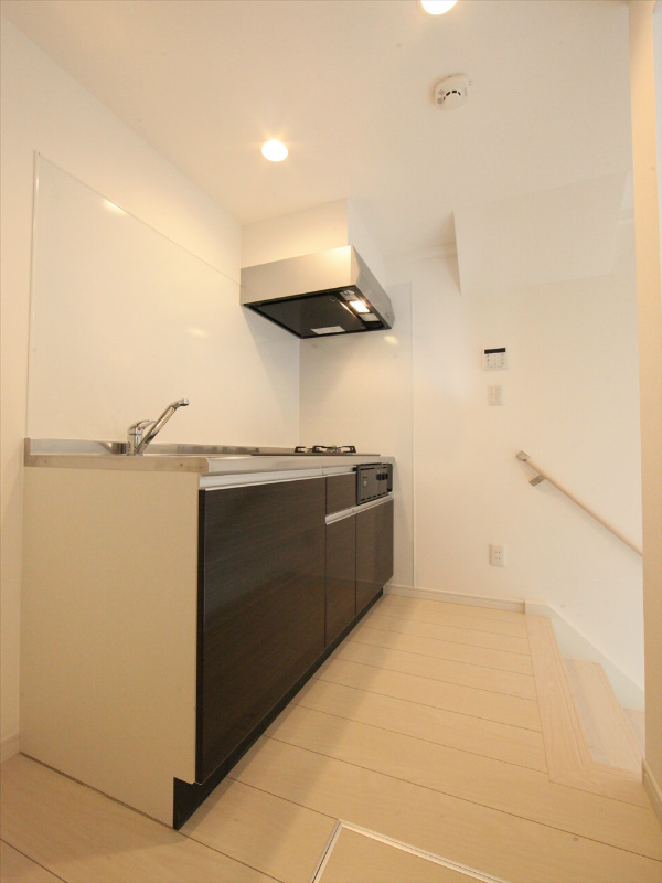 システムキッチン(2口ガスコンロ付き)