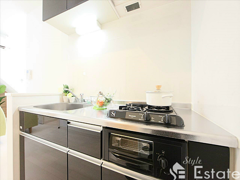 モデルルーム キッチン★2口コンログリル付