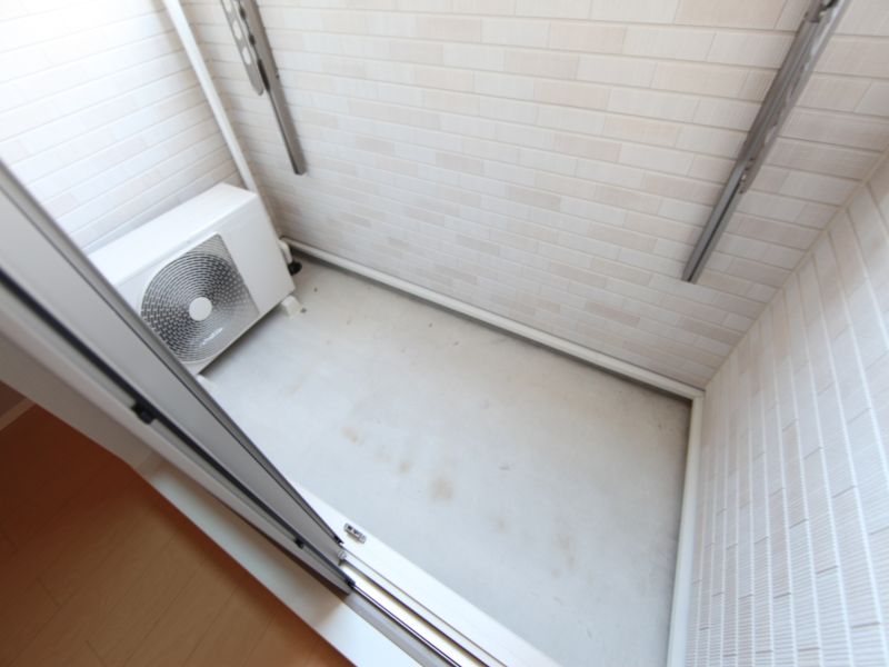 ベランダ南向き