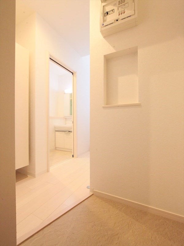 玄関 シューズボックスあります