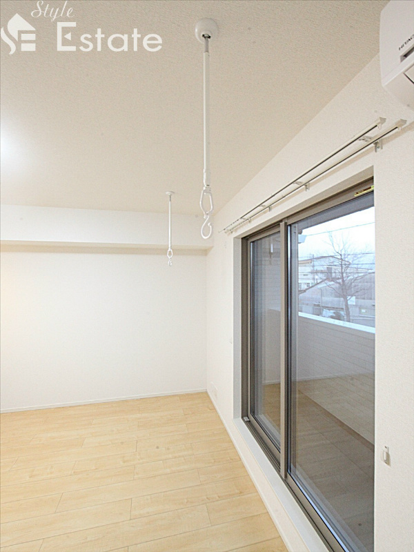 室内物干し(リビング)