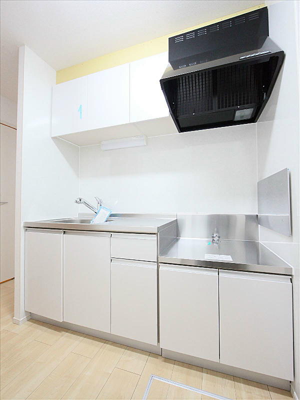 カウンターキッチン(ガス2口設置可)同タイプモデルルーム