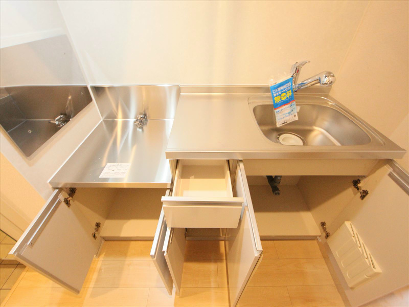 キッチン(2口コンロ取付可) 類似物件モデルルーム