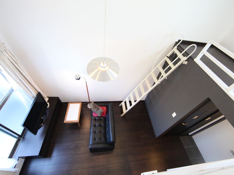 洋室8.5帖 ロフトより モデルルーム