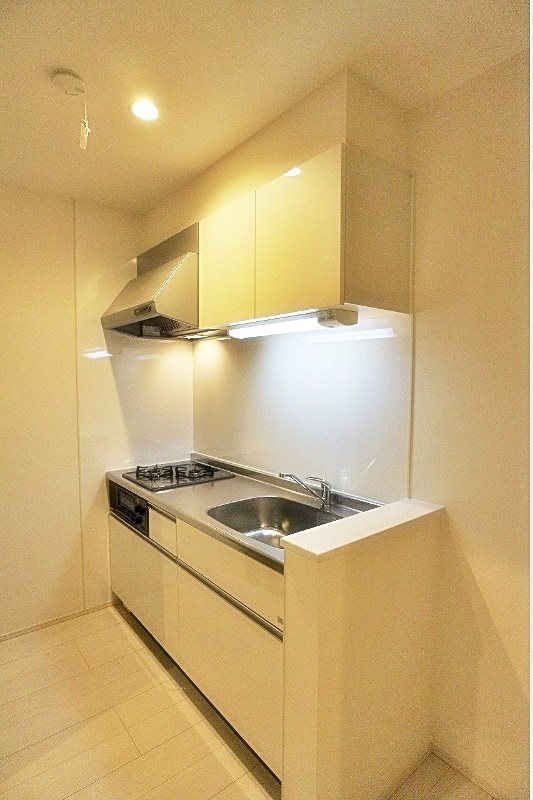 システムキッチン モデルルーム 2口ガスコンロ・グリル