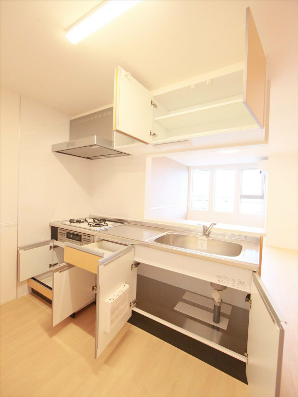 キッチン収納 同施工会社類似物件