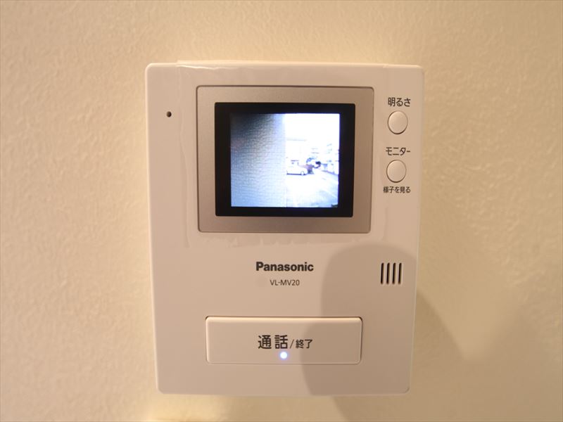 モニター付きインターホン