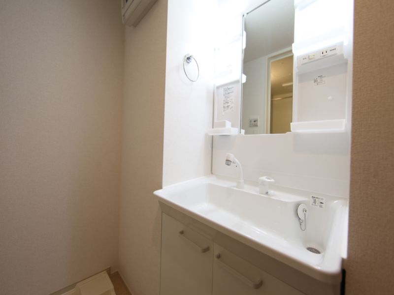 脱衣所 シャンプードレッサー付き