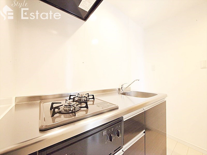 システムキッチン 2口ガスコンロ