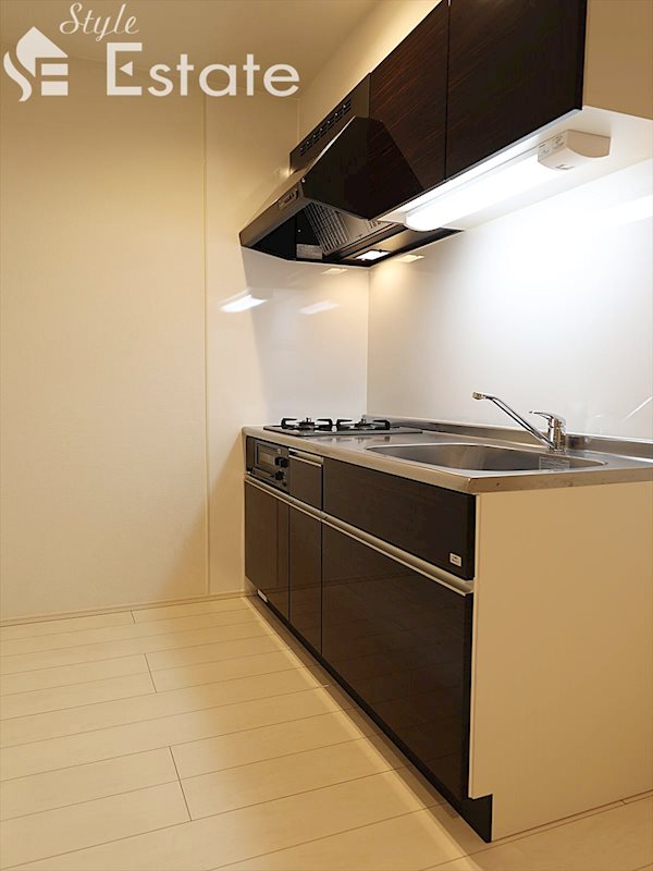 システムキッチン★2口ガスコンロ付★グリル付