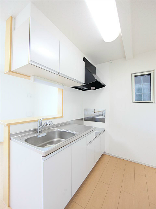 キッチン 2口ガスコンロ設置可