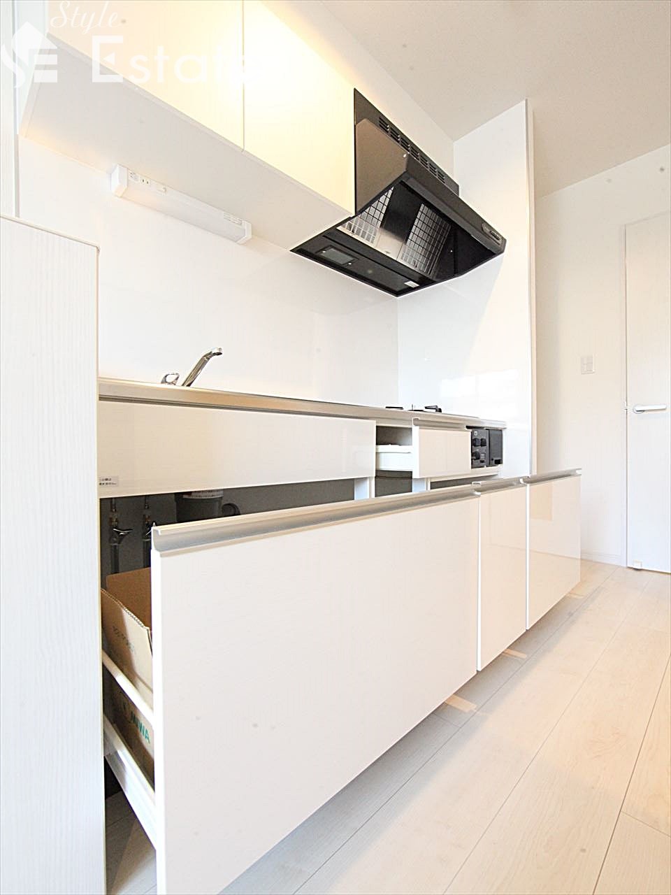 システムキッチン 2口コンロ グリル付