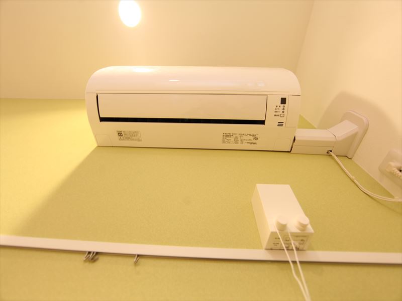 エアコン付・室内物干し