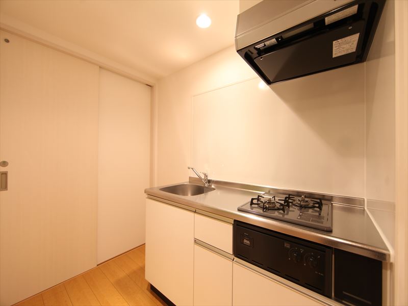 システムキッチン(ガス2口コンロ)