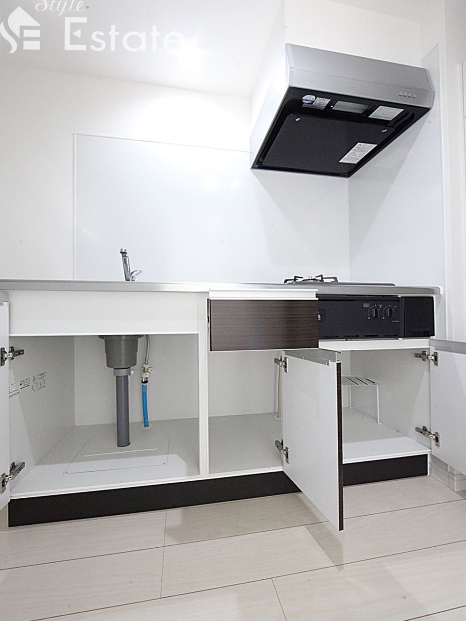 システムキッチン 2口コンロ