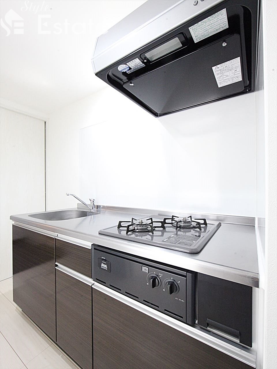 システムキッチン 2口コンロ