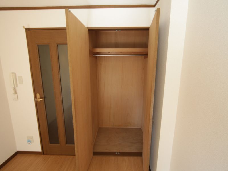 クローゼット充実してます。