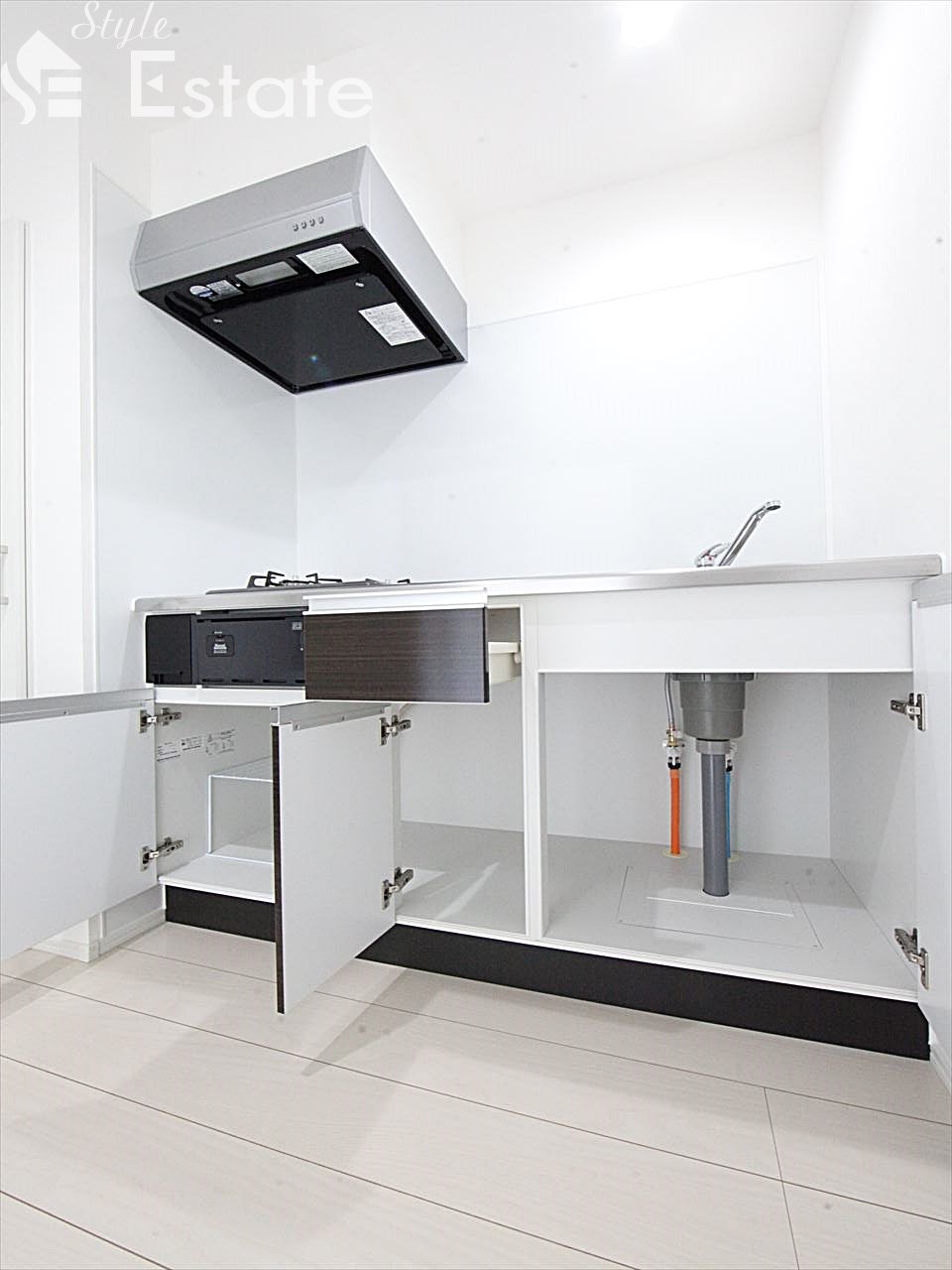 システムキッチン 2口コンロ