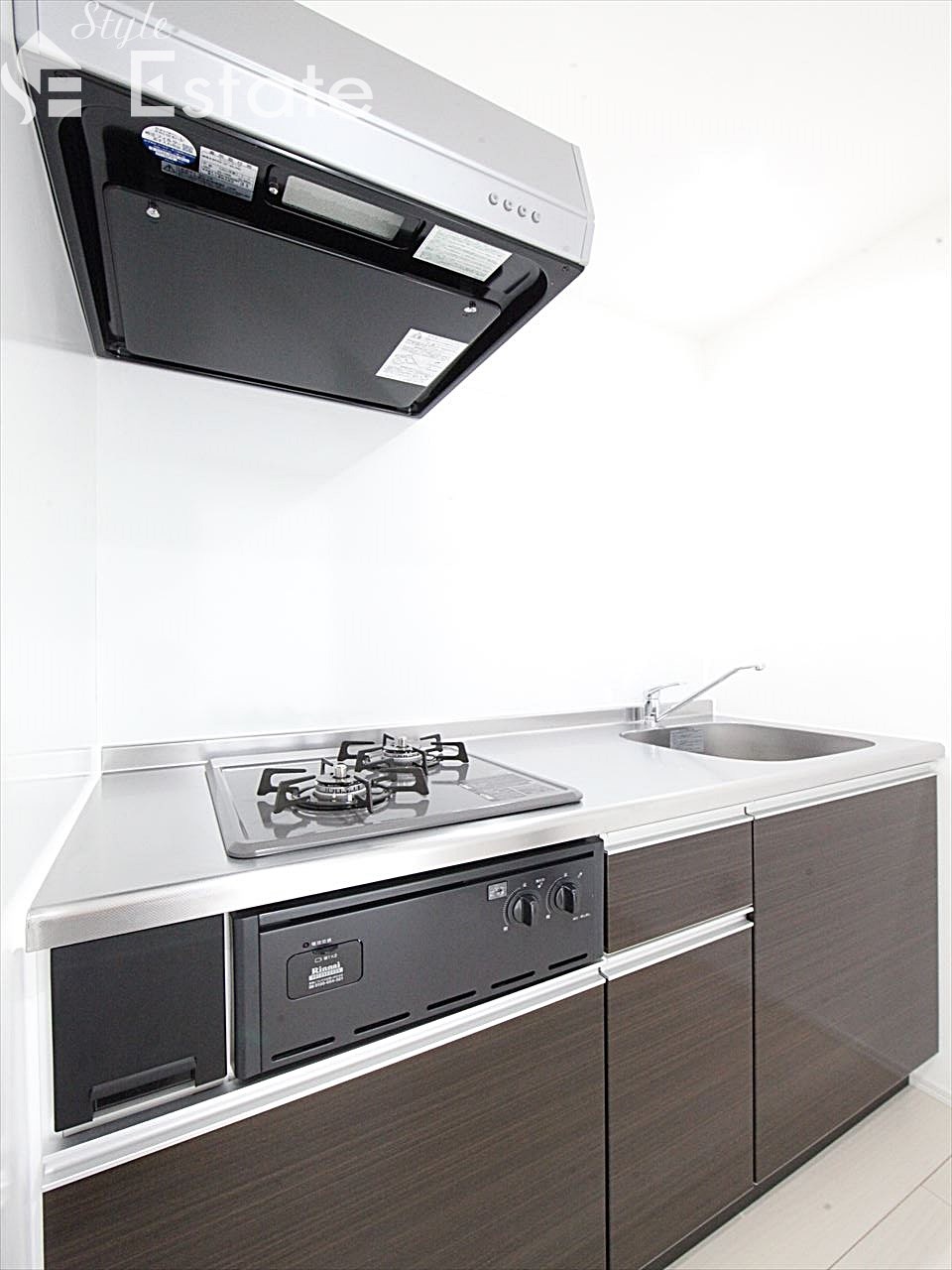 システムキッチン 2口コンロ