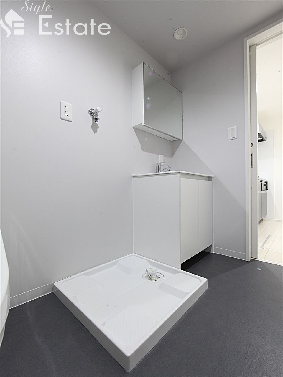 室内洗濯機置き場