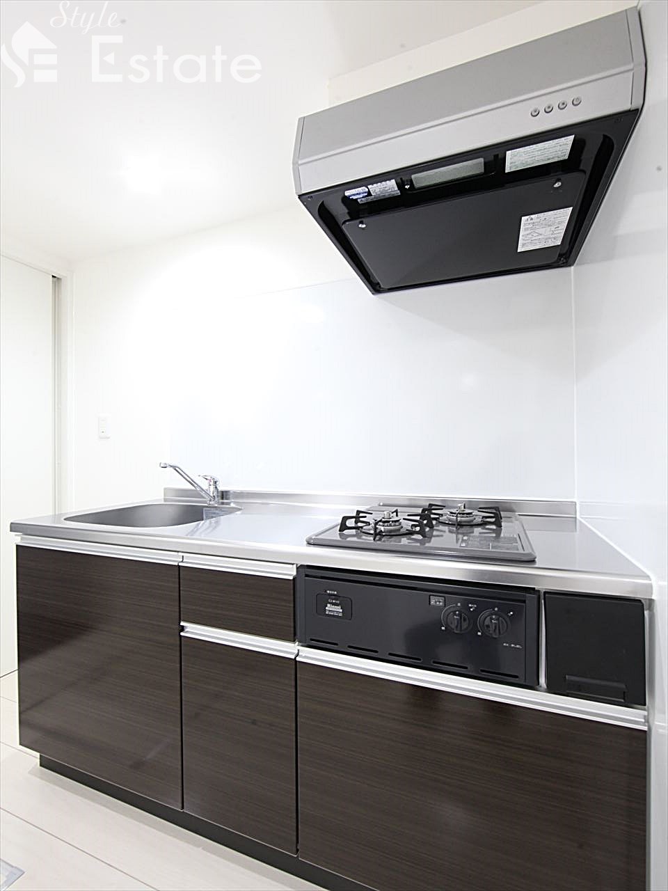 システムキッチン 2口コンロ