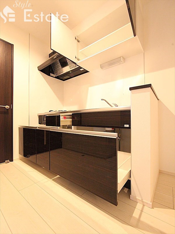 システムキッチン 2口コンロ グリル付 反転あり