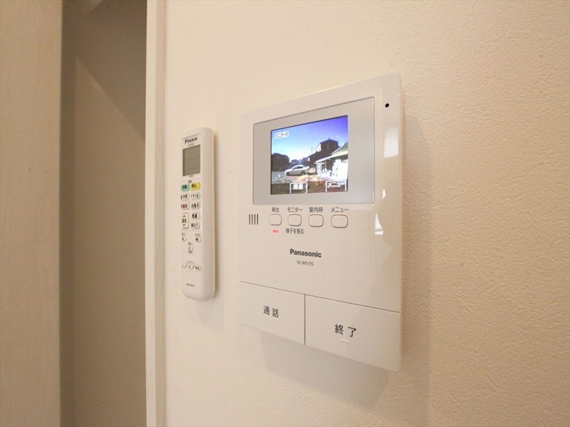 モニター付きインターホン
