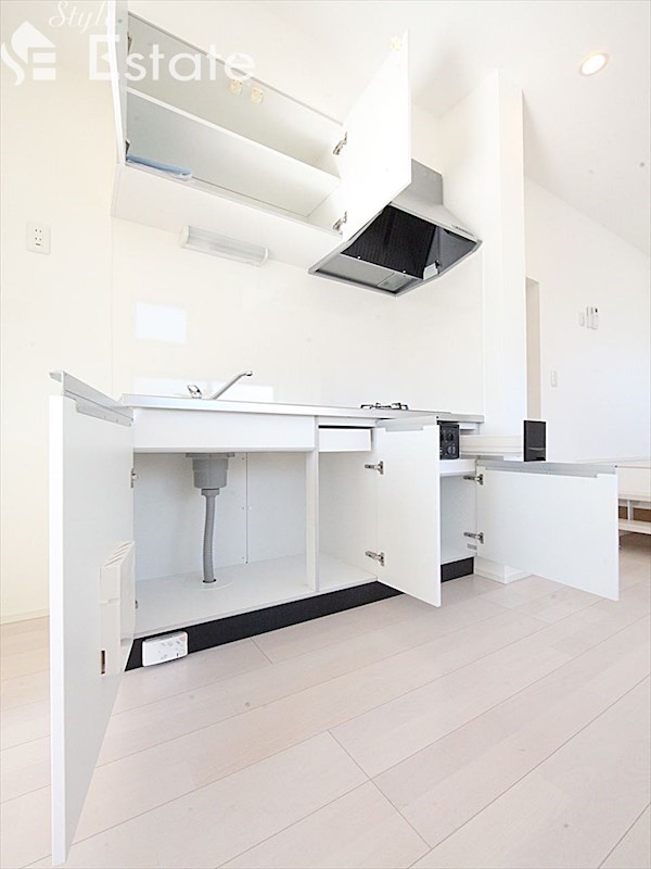 システムキッチン 2口コンロ グリル付